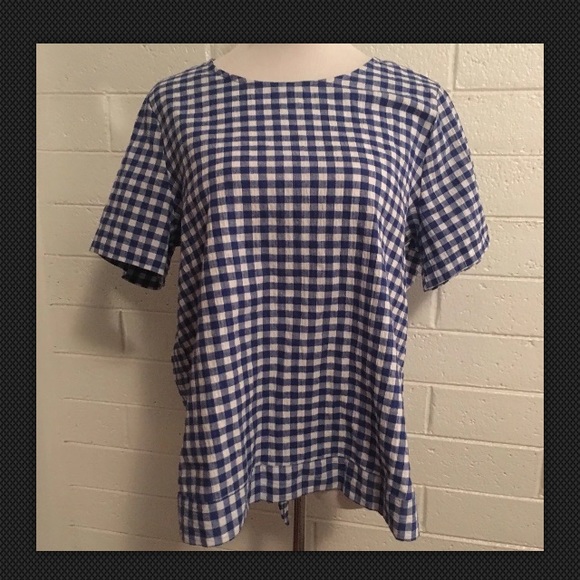 Pleione Women’s Tied Back Casual Top Large - Picture 2 of 8